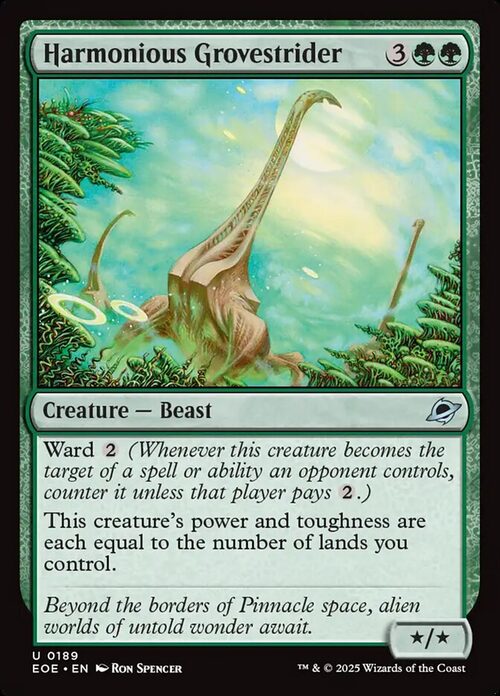 Harmonious Grovestrider [EOE #189] - Normal