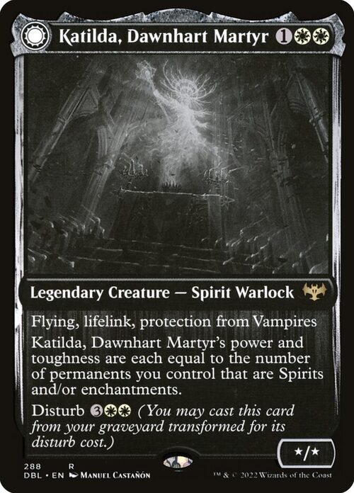 Katilda, Dawnhart Martyr // Katildas Rising Dawn [DBL #288] - Normal