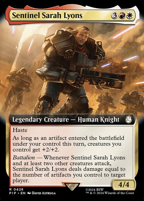 Sentinel Sarah Lyons [PIP #428] - Foil