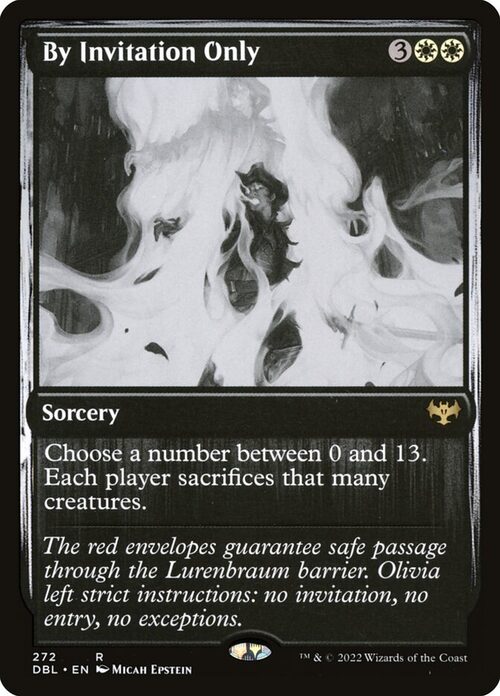 By Invitation Only [DBL #272] - Normal