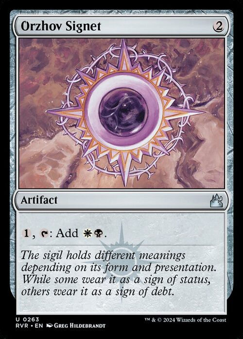 Orzhov Signet [RVR #263] - Normal