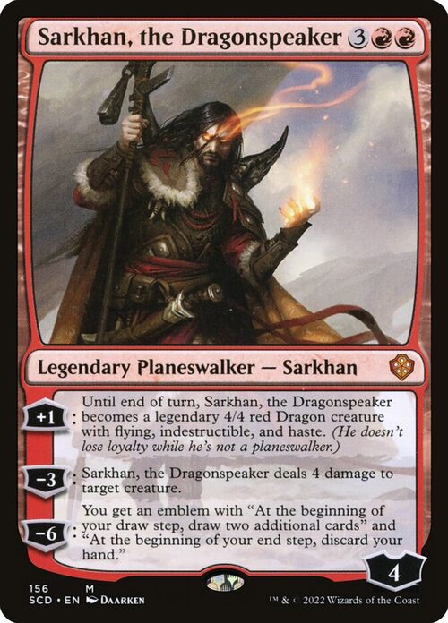 Sarkhan, the Dragonspeaker [SCD #156] - Normal