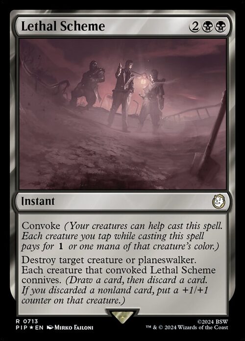 Lethal Scheme [PIP #713] - Foil