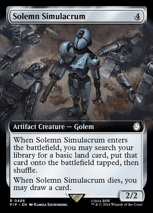 Solemn Simulacrum [PIP #486] - Foil