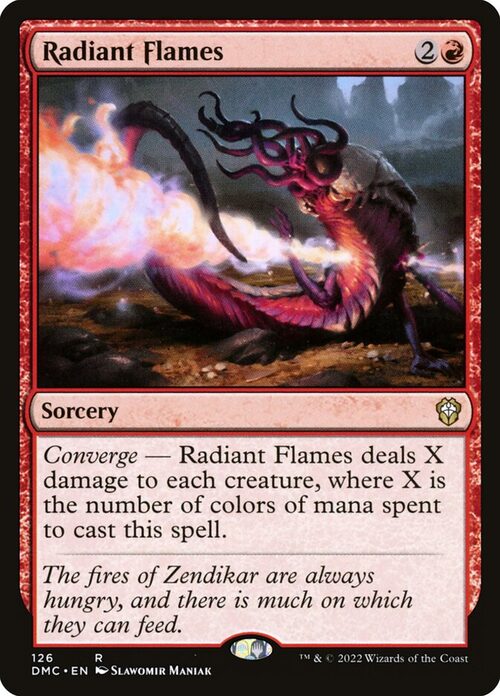 Radiant Flames [DMC #126] - Normal