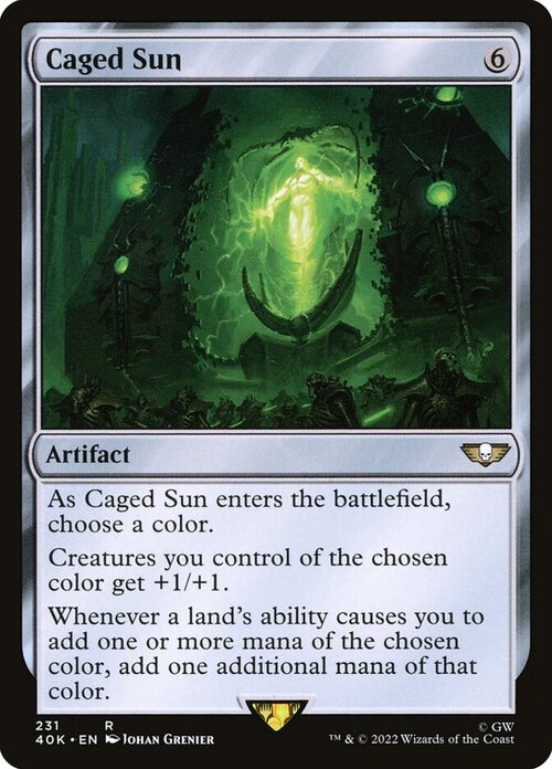 Caged Sun [40K #231] - Normal