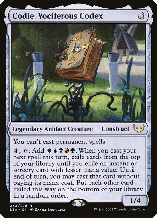 Codie, Vociferous Codex [STX #253] - Normal
