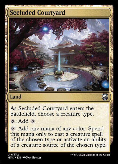 Secluded Courtyard [M3C #372] - Normal