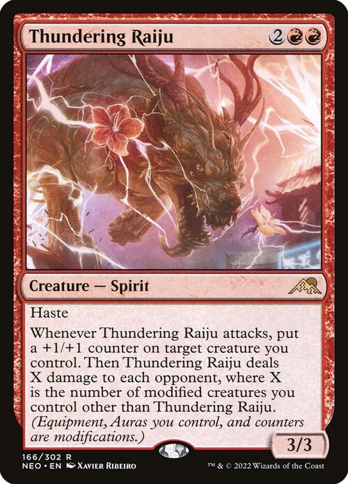 Thundering Raiju [NEO #166] - Normal