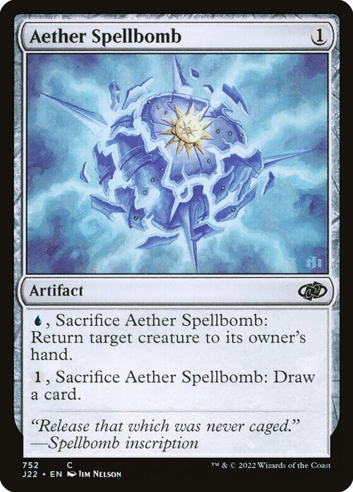 Aether Spellbomb [J22 #752] - Normal