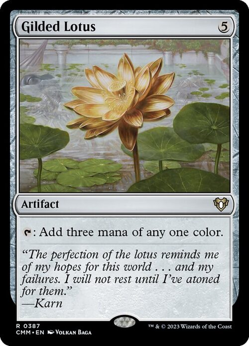 Gilded Lotus [CMM #387] - Normal