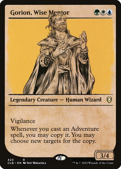 Gorion, Wise Mentor [CLB #423] - Normal