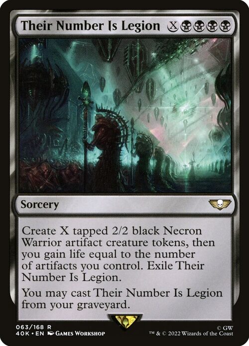 Their Number Is Legion [40K #63] - Normal