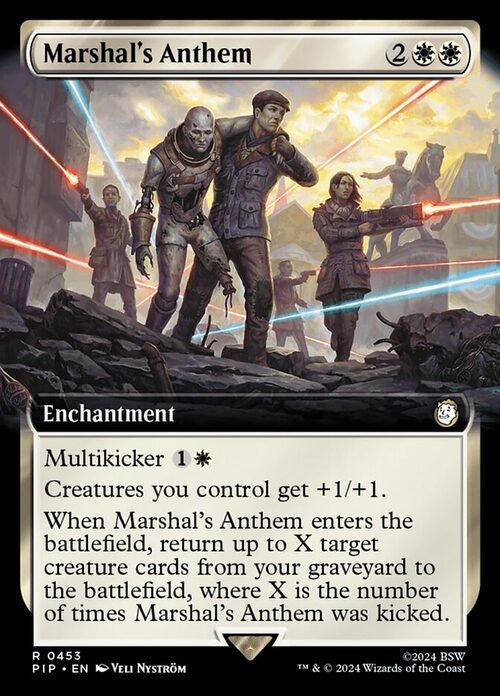 Marshals Anthem [PIP #453] - Foil