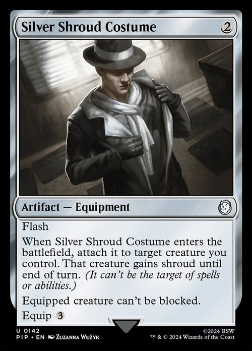 Silver Shroud Costume [PIP #142] - Normal