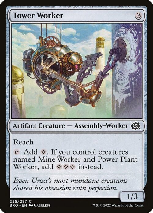 Tower Worker [BRO #255] - Foil