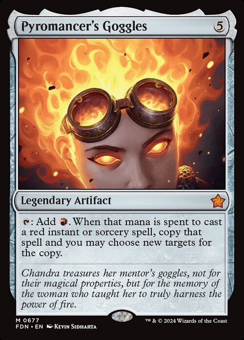 Pyromancers Goggles [FDN #677] - Normal