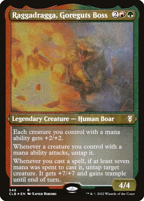 Raggadragga, Goreguts Boss [CLB #548] - Etched
