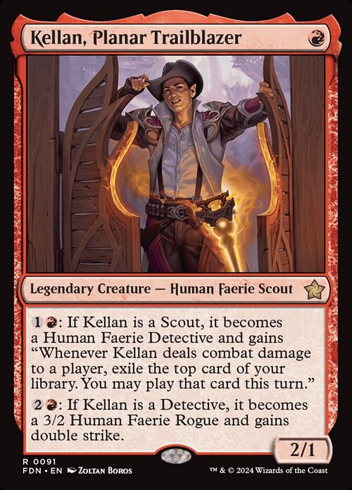 Kellan, Planar Trailblazer [FDN #91] - Normal