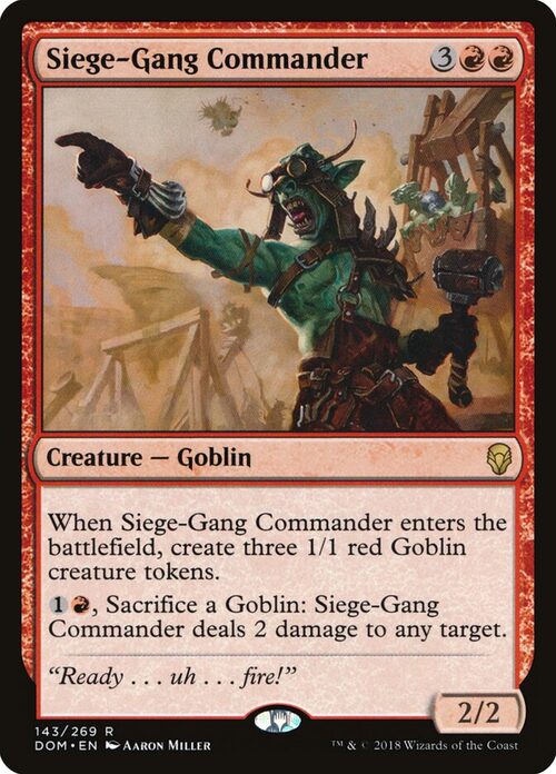 Siege-Gang Commander [DOM #143] - Normal