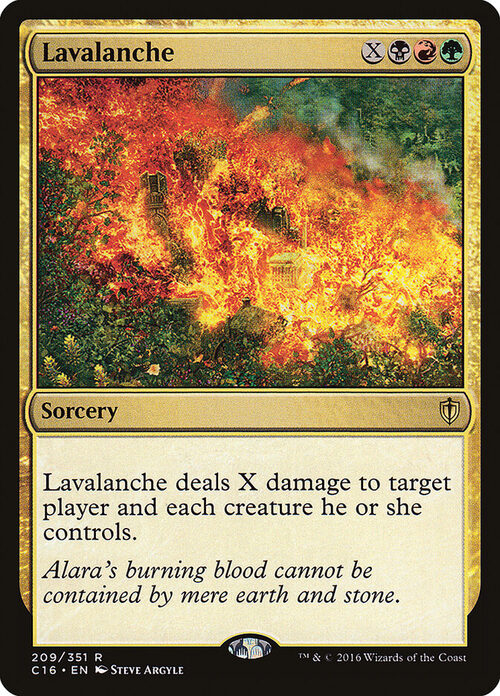 Lavalanche [C16 #209] - Normal