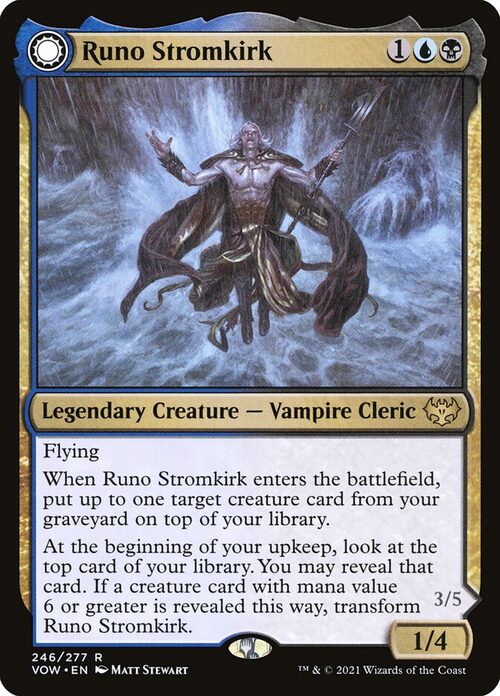 Runo Stromkirk // Krothuss, Lord of the Deep [VOW #246] - Normal