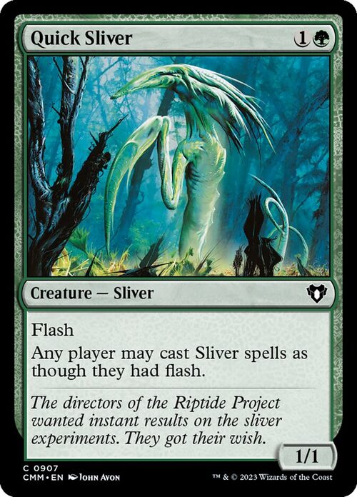 Quick Sliver [CMM #907] - Normal