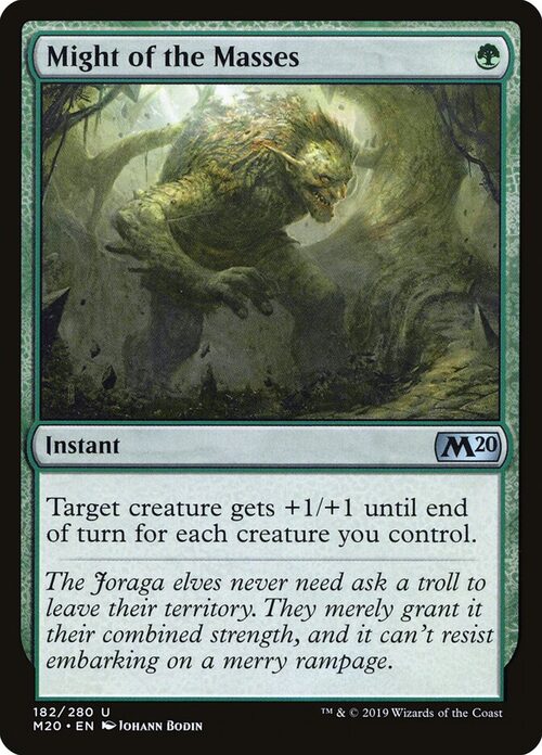 Might of the Masses [M20 #182] - Normal