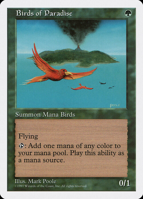 Birds of Paradise [5ED #280] - Normal