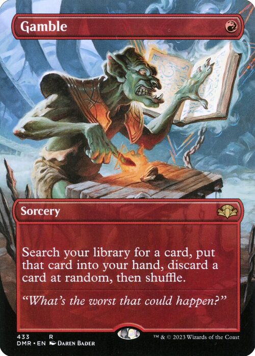 Gamble [DMR #433] - Foil