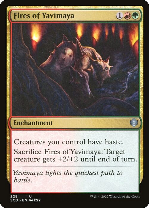 Fires of Yavimaya [SCD #228] - Normal