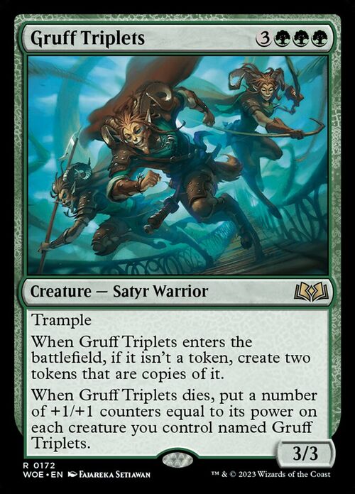 Gruff Triplets [WOE #172] - Normal