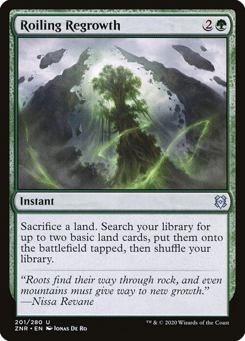 Roiling Regrowth [ZNR #201] - Normal