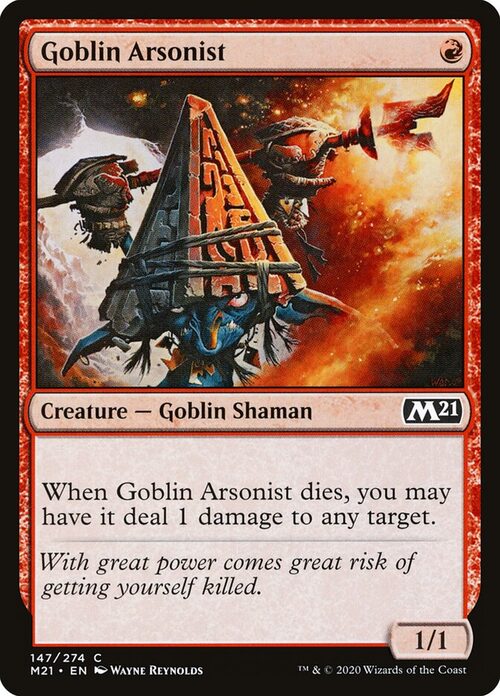 Goblin Arsonist [M21 #147] - Normal