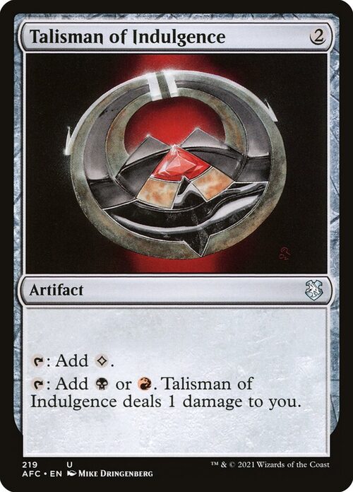 Talisman of Indulgence [AFC #219] - Normal
