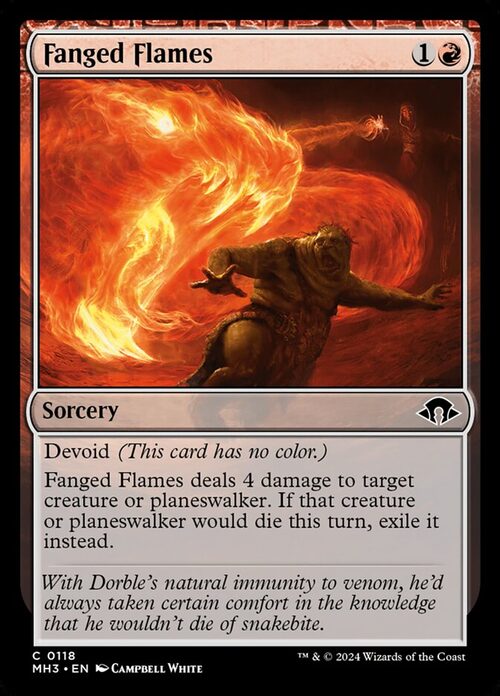 Fanged Flames [MH3 #118] - Normal