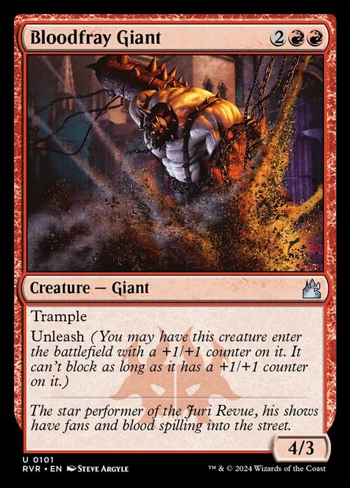 Bloodfray Giant [RVR #101] - Normal