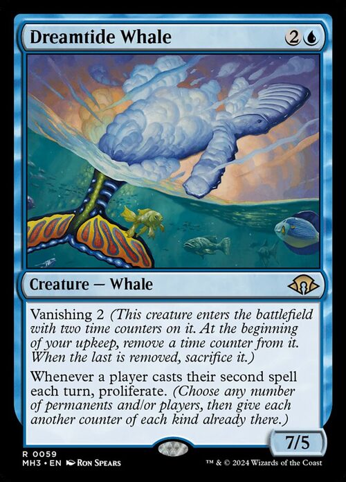 Dreamtide Whale [MH3 #59] - Normal