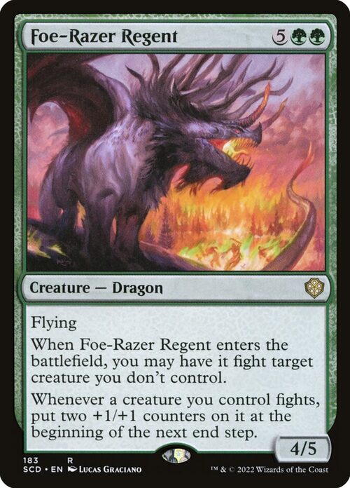 Foe-Razer Regent [SCD #183] - Normal