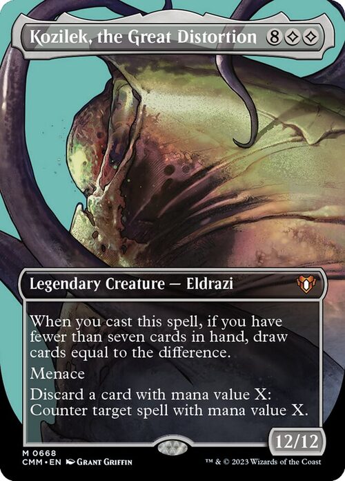 Kozilek, the Great Distortion [CMM #668] - Normal