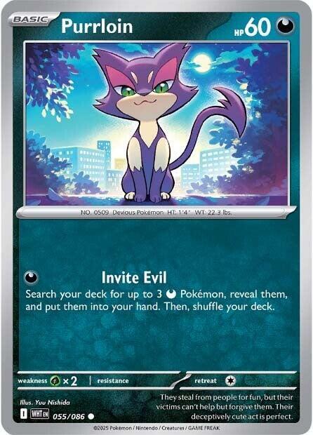 055 WHT Purrloin