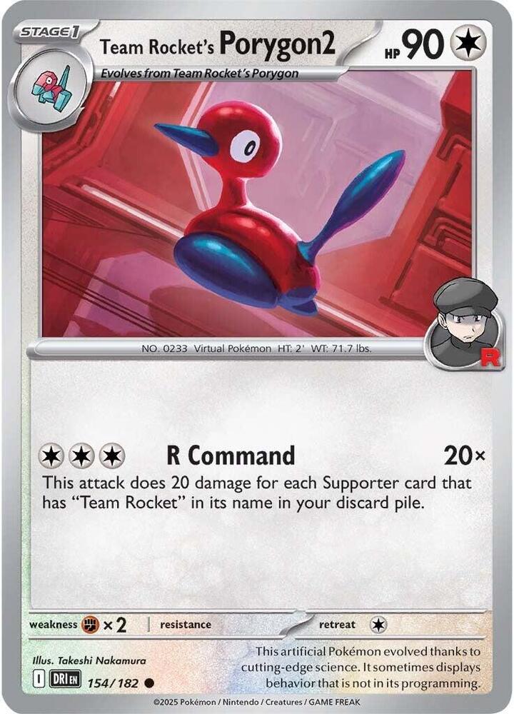 154 DRI Team Rockets Porygon2