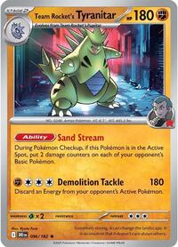 096 DRI Team Rockets Tyranitar