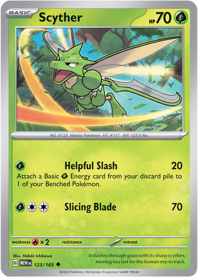 123 MEW Scyther