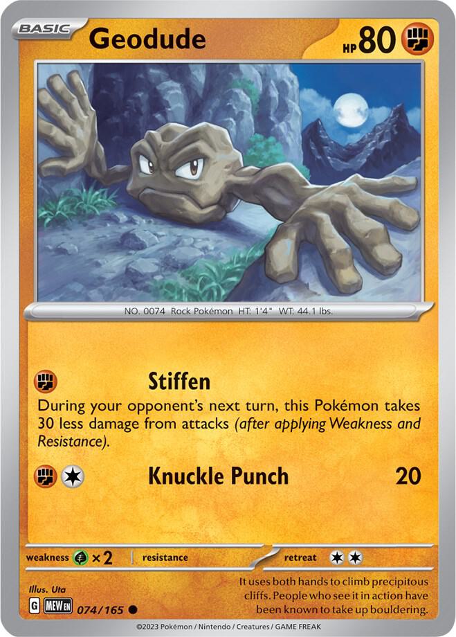 074 MEW Geodude