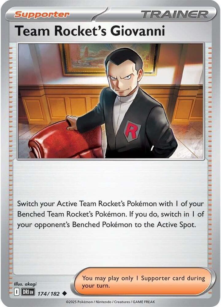 174 DRI Team Rockets Giovanni