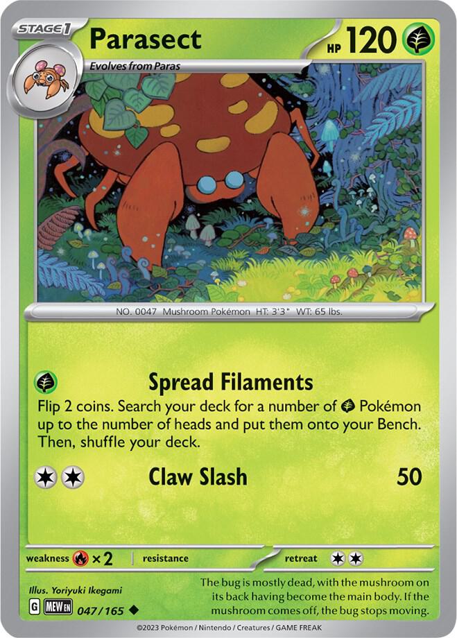 047 MEW Parasect