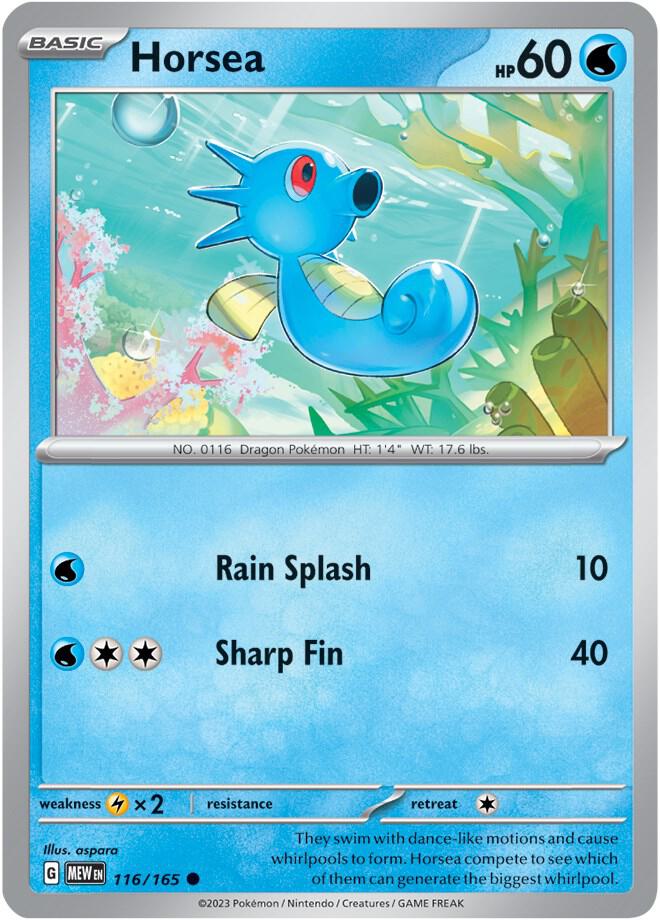 116 MEW Horsea