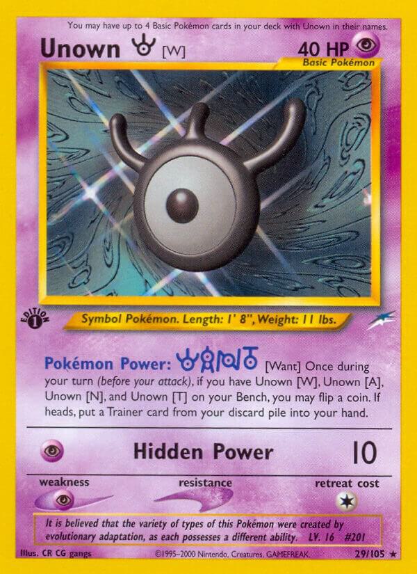 029 Unown [W]