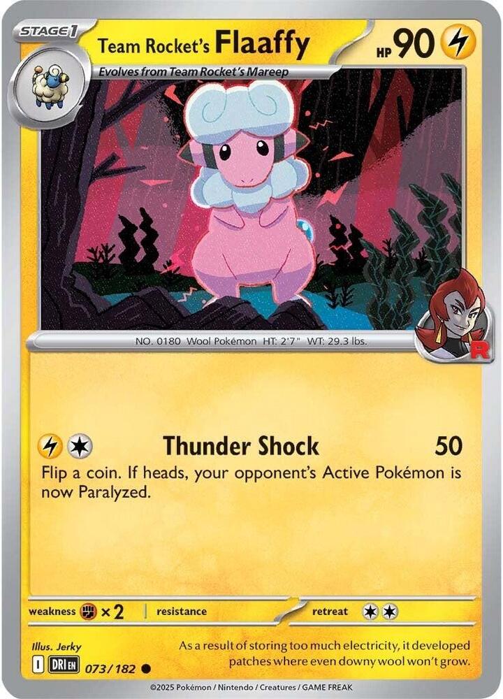 073 DRI Team Rockets Flaaffy